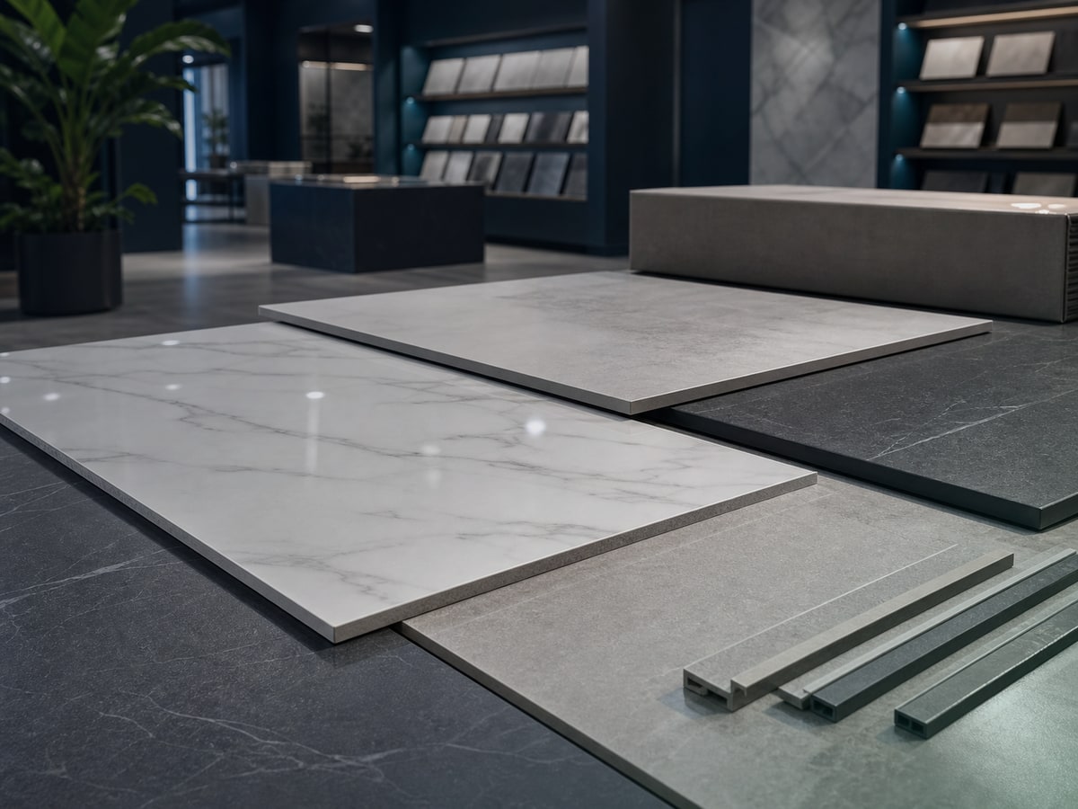 Detail photograph for Faux-marble PVC Panel, supporting specification review and quality control.
